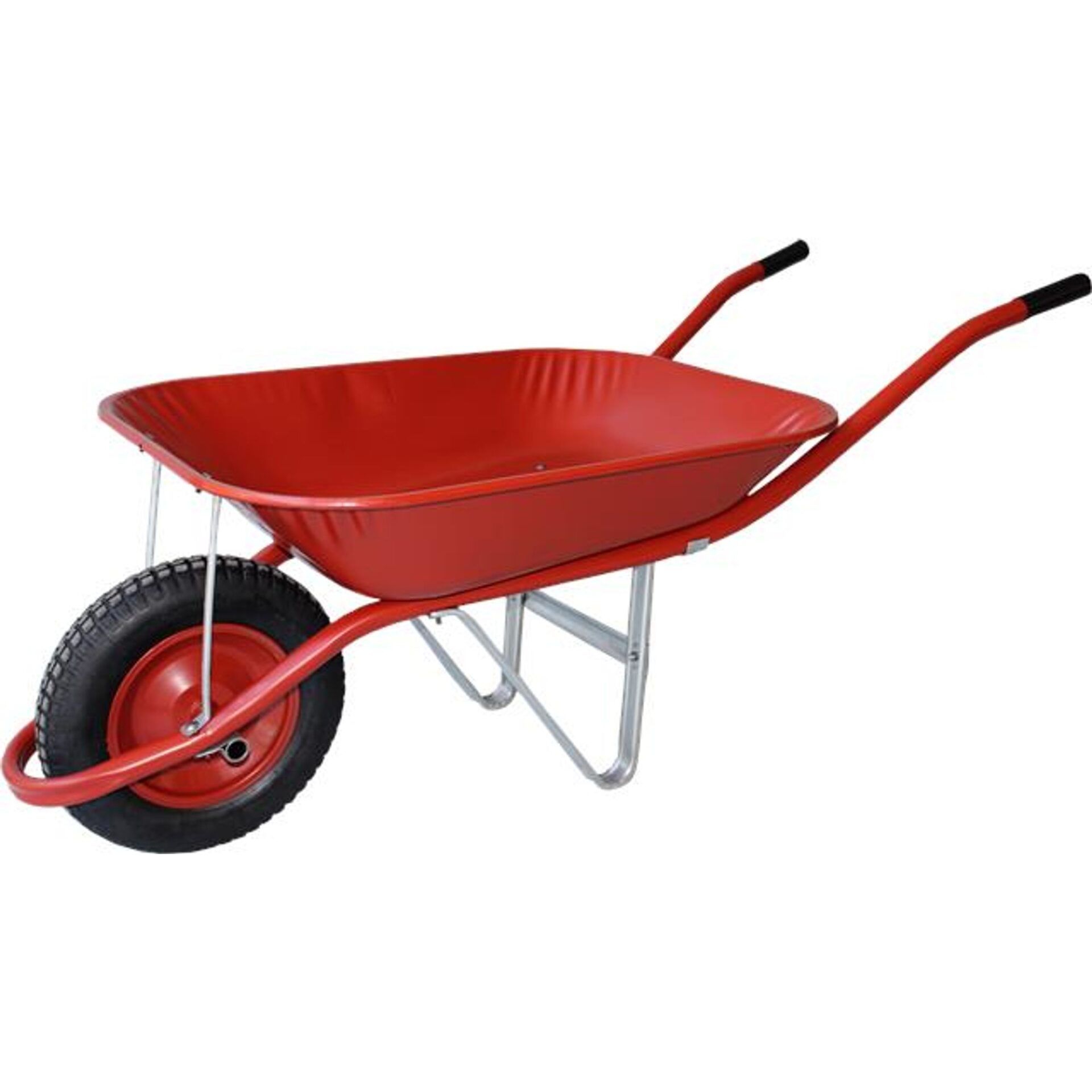 Carrinho de Mão Aço Gordini Soft PCI Desmontado Vermelho 45L Esfera
