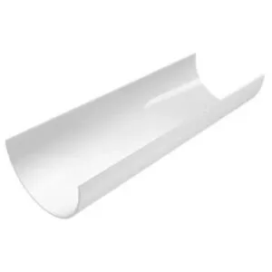 Calha PVC Classic Branco 12cm 3m Odem