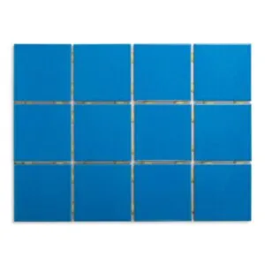 Revestimento Capri Bold Brilhante Azul 10x10cm 1,95m2