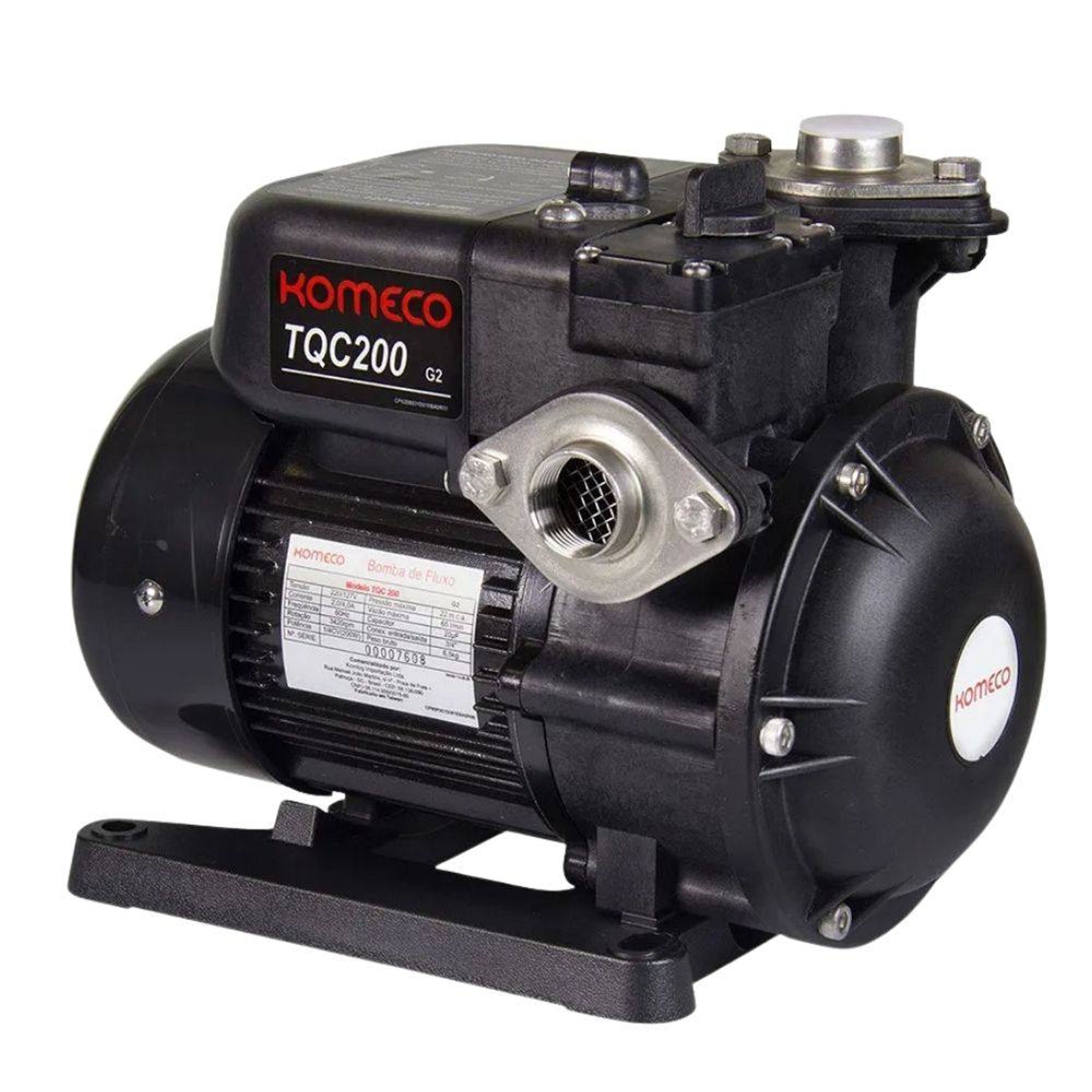 Bomba Pressurizadora TQC 200 G2 Bivolt Komeco