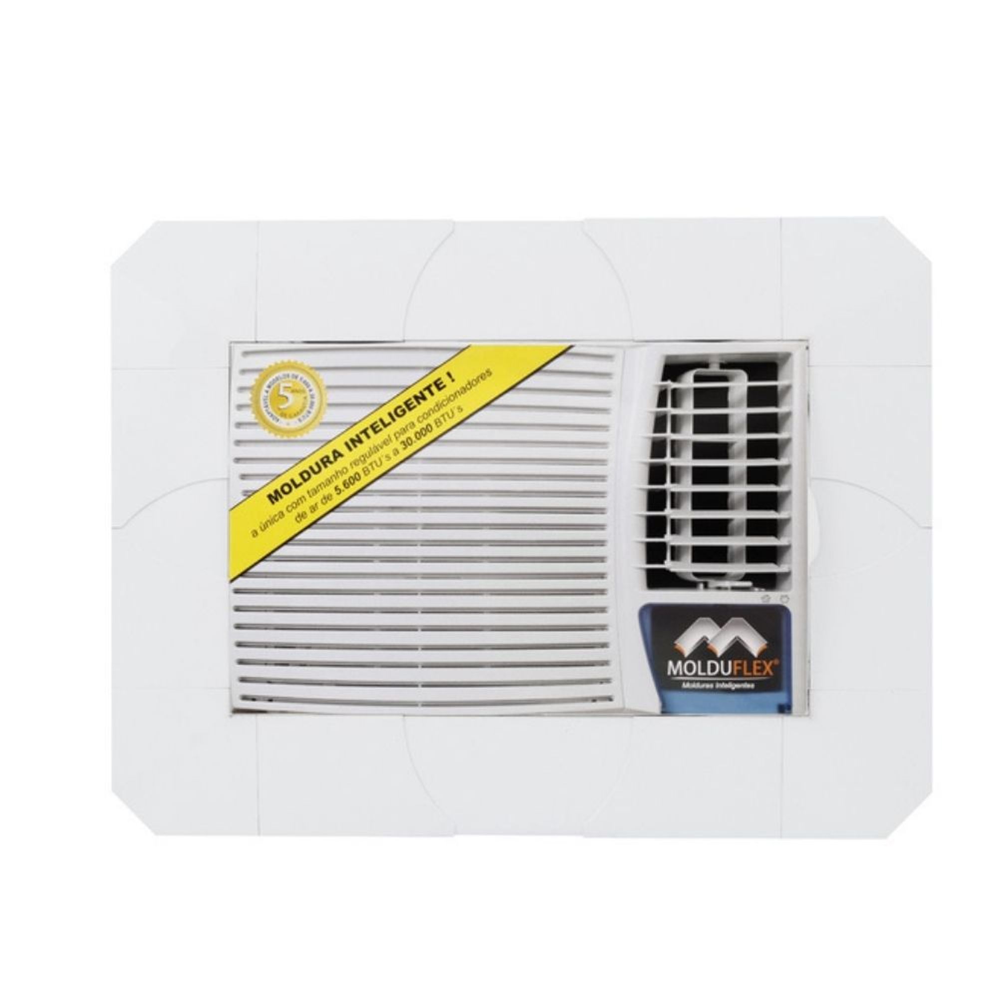 Moldura Regulável para Ar Condicionado de Janela Molduflex