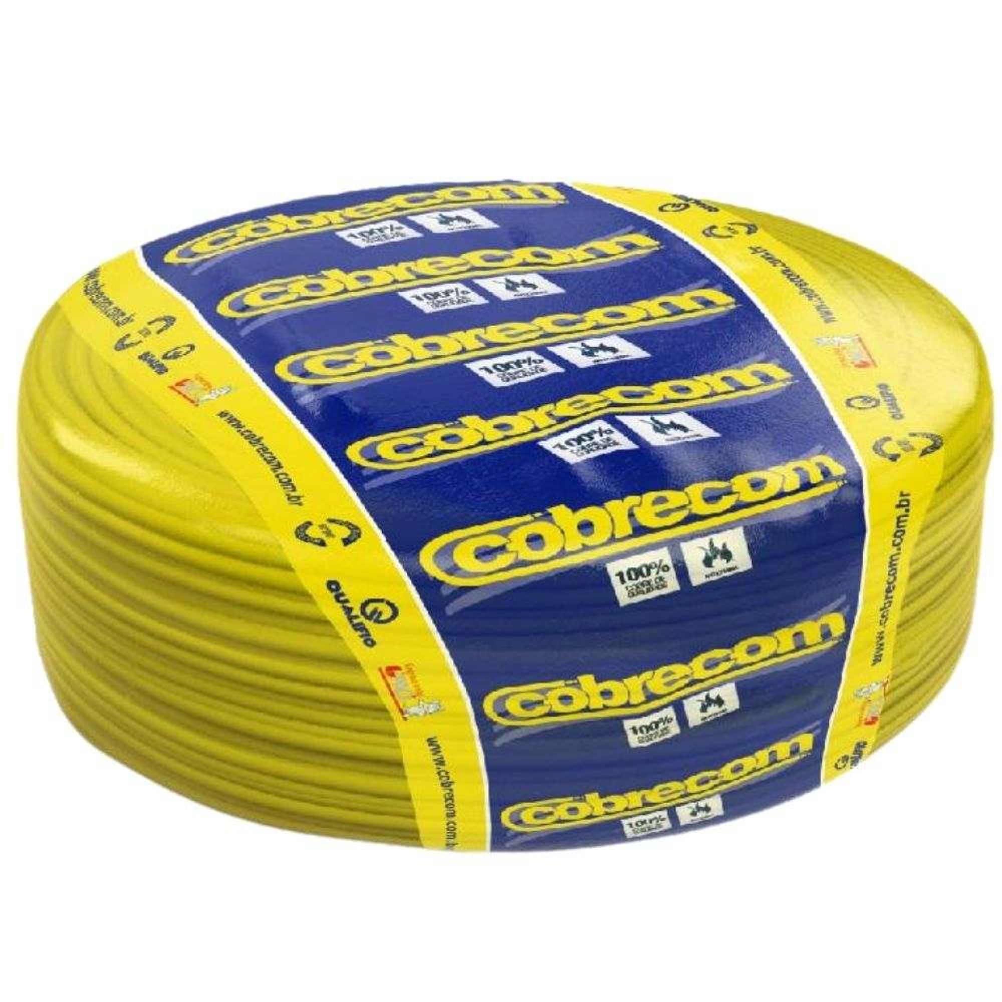 Cabo Flexível 4mm² 750V 50 Metros Cobrecom