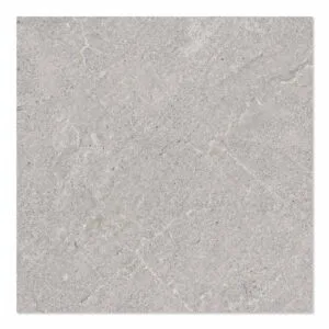 Piso 77014 Lithos Grey Retificado Granilhado Cinza 77x77 1,78m2