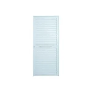 Porta Palheta Acessibilidade Alumínio Branco 210x100cm Lux