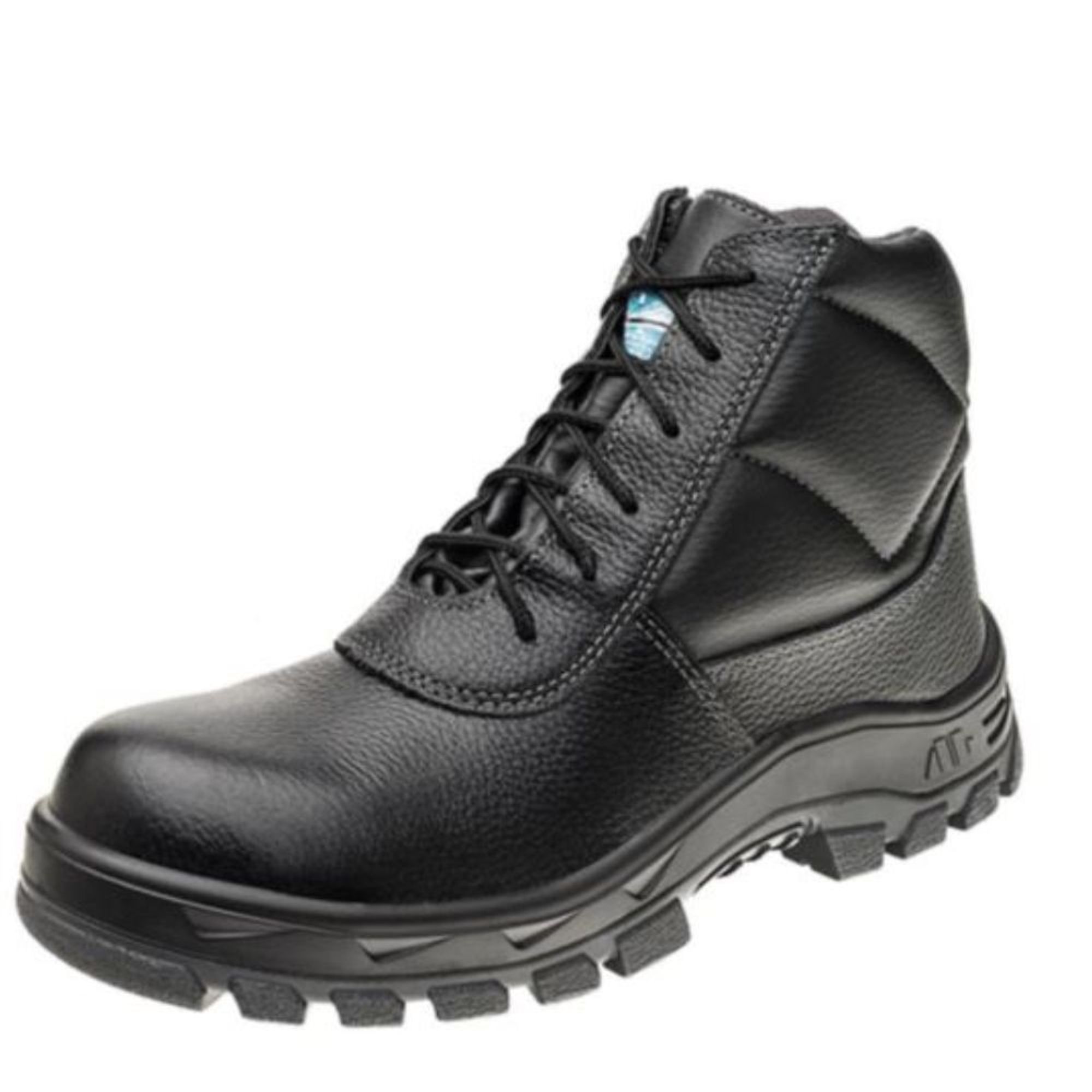 Bota Manobreiro Preta Cano Médio Bico Composite Marluvas