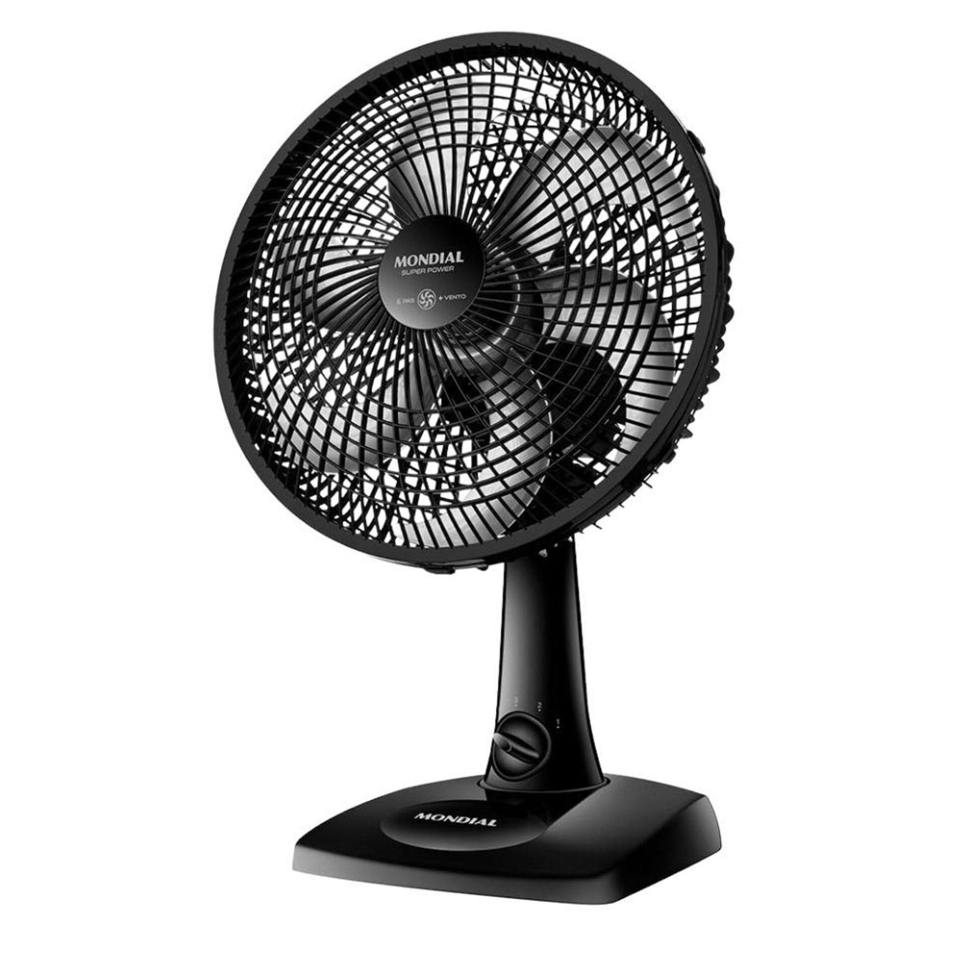 Ventilador de Mesa Super Power com 6 Pás 30cm 60W Mondial