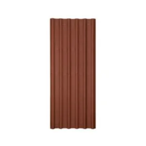Telha Ondulada Fibra Stilo Vermelha 3mm 2x0,82cm Onduline