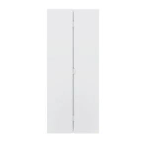 Folha de Porta Camarão Colmeia Lisa Primer sem Ferragens Branco Vert