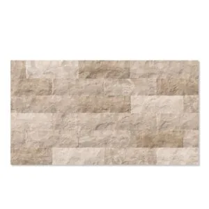 Porcelanato Rock Face Matera Retificado Rústico Bege 56x113cm 2,50m2
