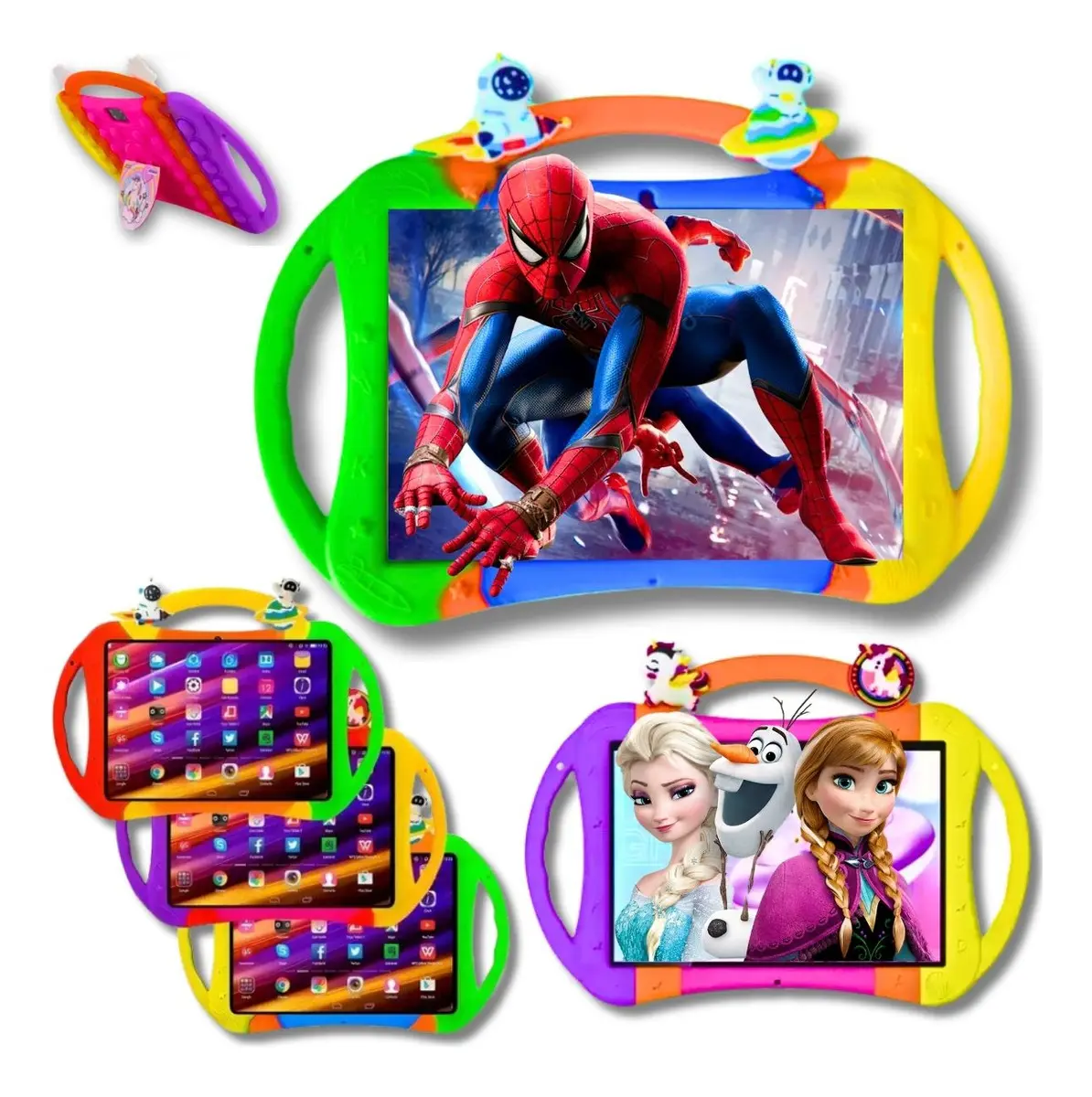 Infantil Tablet Atouch K10 Android 64GB 10.1eamp;quot; Wi-Fi Bluetooth Rosa