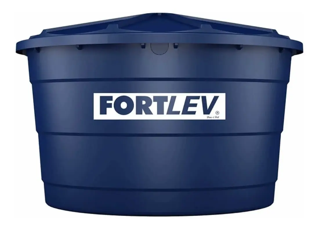 Caixa deapos;água Fortlev 3000L Polietileno Vertical Azul